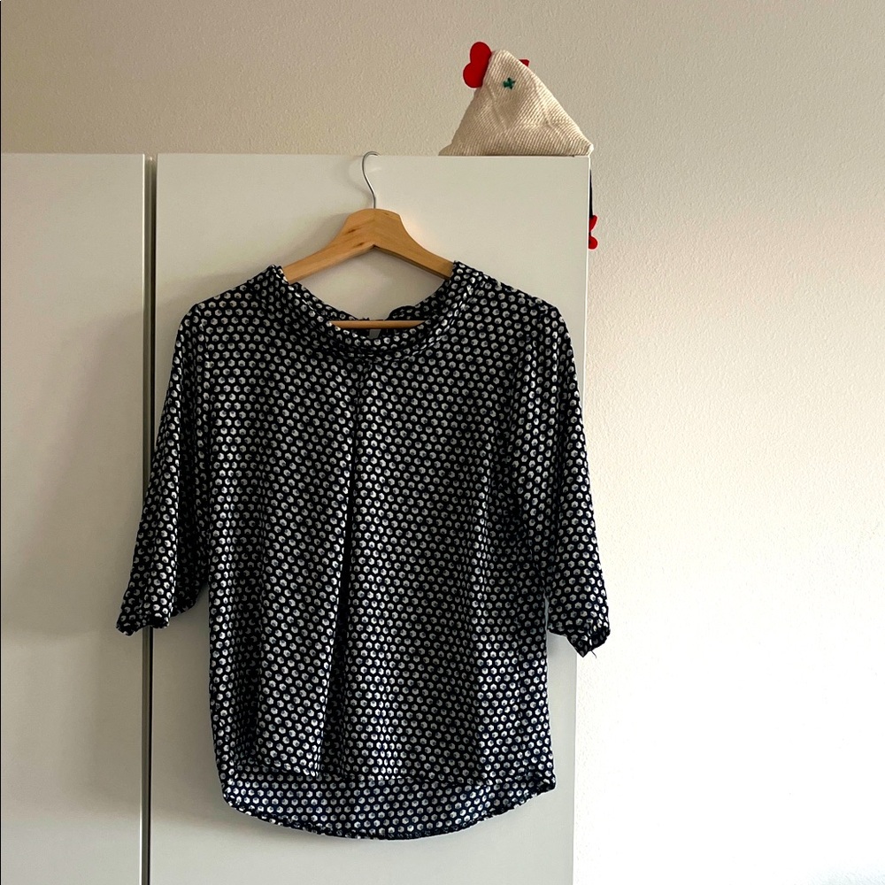 Italian Vintage Pattern Top